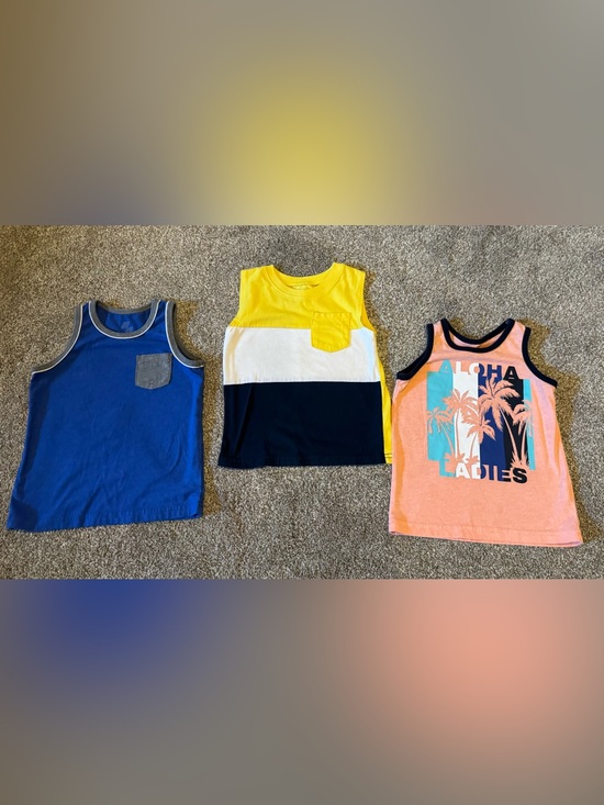 Place Sport Other - Set of 3 toddler boys sleeveless summer shirts 2T Place Sport Garanimals